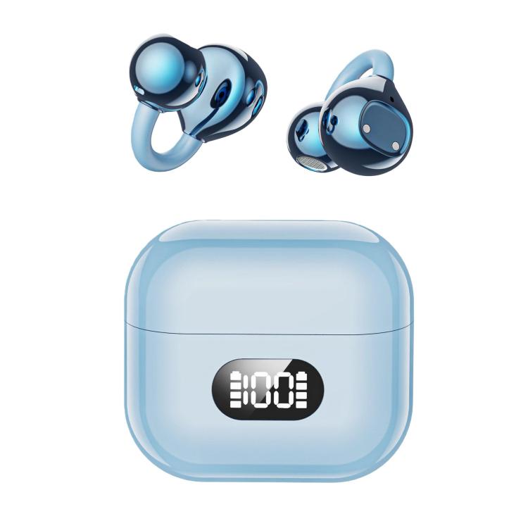 Auriculares con clip, pantalla digital y Bluetooth inteligentes X62 con traducción por IA en 150 idiomas.
