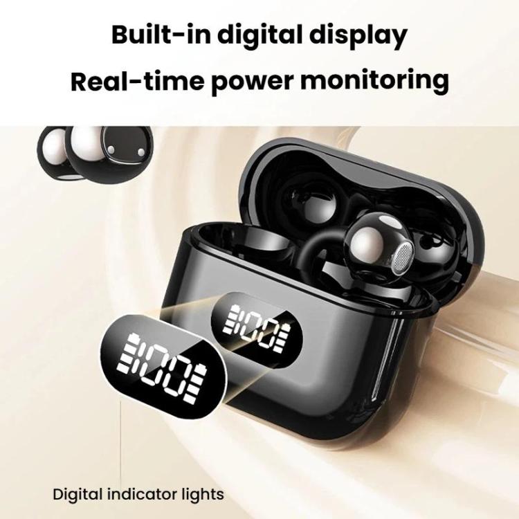 Auriculares con clip, pantalla digital y Bluetooth inteligentes X62 con traducción por IA en 150 idiomas.