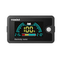 Pantalla digital LCD para alimentación por batería de dos cables TEKM de 8-100 V