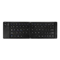 B028 Teclado inalámbrico Bluetooth portátil plegable Mini teclado magnético