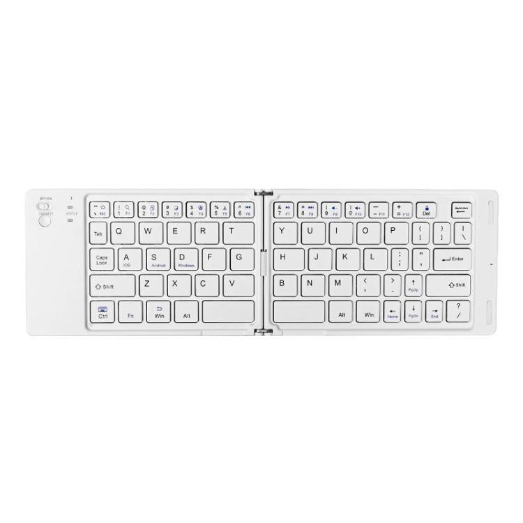 B028 Teclado inalámbrico Bluetooth portátil plegable Mini teclado magnético