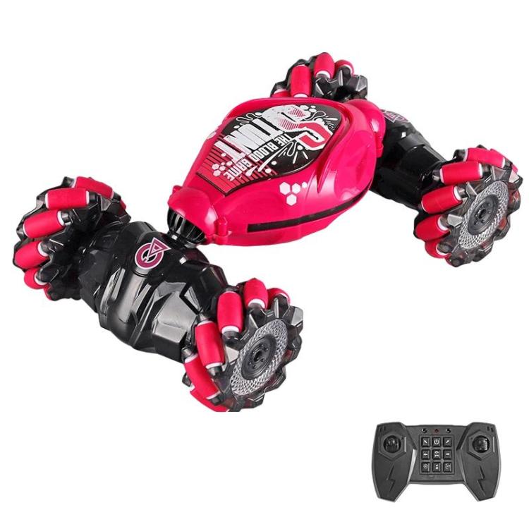 Coche de acrobacias a prueba de golpes y choques con luces, recargable y control remoto., Dual Remote Control Blue, Dual Remote Control Pink, Dual Remote Control Grey, Single Remote Control Blue, Single Remote Control Pink, Single Remote Control Grey