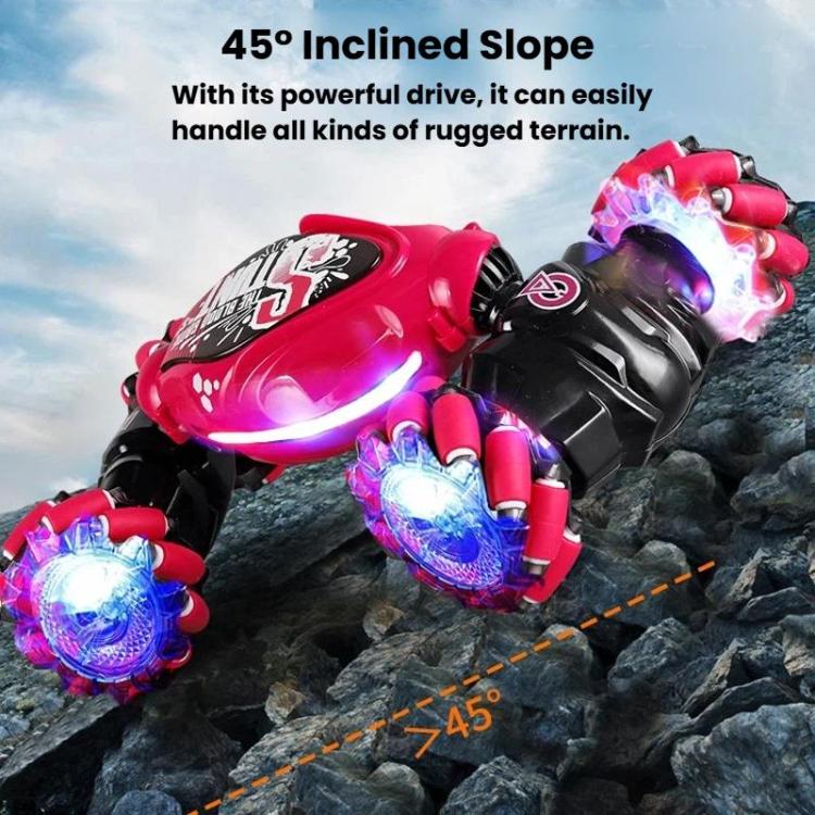 Coche de acrobacias a prueba de golpes y choques con luces, recargable y control remoto., Dual Remote Control Blue, Dual Remote Control Pink, Dual Remote Control Grey, Single Remote Control Blue, Single Remote Control Pink, Single Remote Control Grey