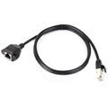 Cable de extensión de red blindado WAVESHARE de 1 m con conector RJ45
