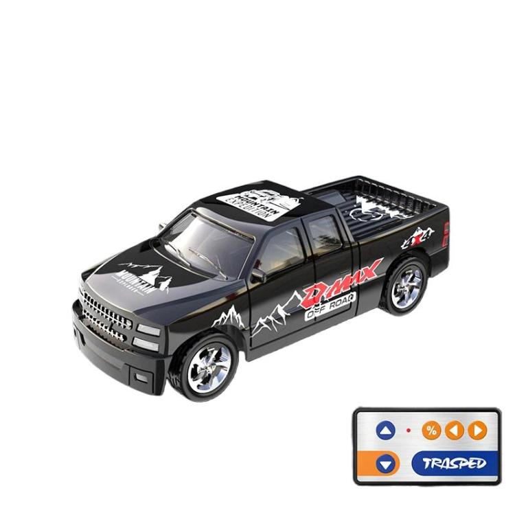 Coche teledirigido en miniatura de aleación a escala 1:64 con luces, modelo de coche de juguete., 6601 White, 6601 Green, 5501 Black, 5501 Red, 5501 Blue, 8801 Black, 8801 Red, 8801 Blue, 6601 White With Hanging Box, 6601 Green With Hanging Box        ...