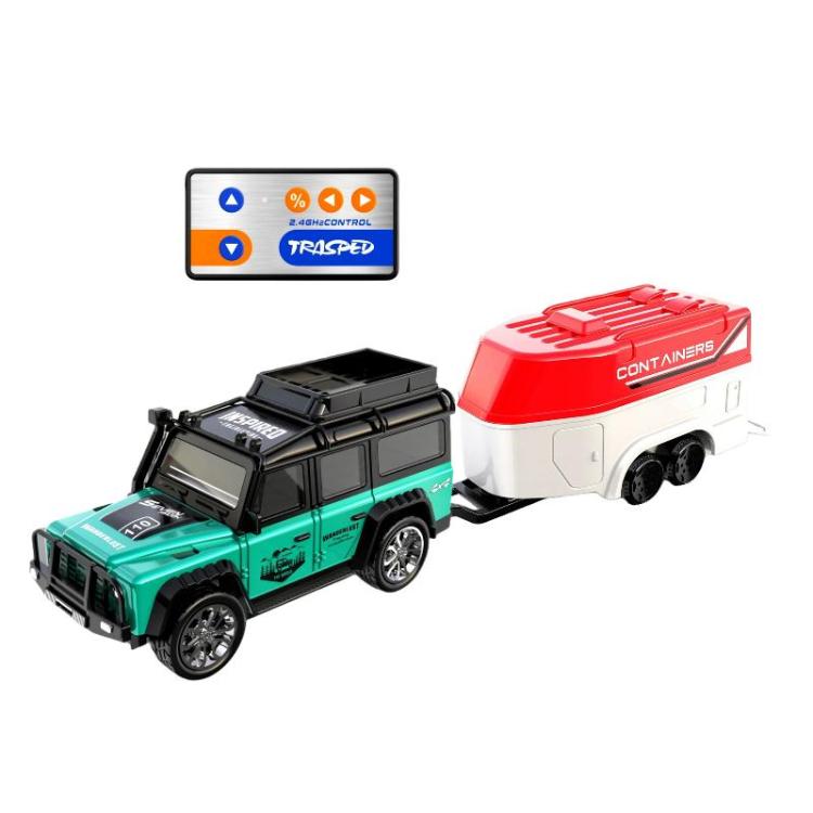 Coche teledirigido en miniatura de aleación a escala 1:64 con luces, modelo de coche de juguete., 6601 White, 6601 Green, 5501 Black, 5501 Red, 5501 Blue, 8801 Black, 8801 Red, 8801 Blue, 6601 White With Hanging Box, 6601 Green With Hanging Box        ...