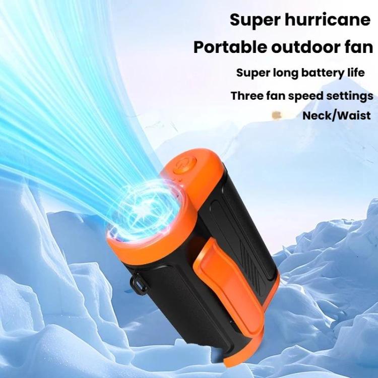 Ventilador colgante de alta velocidad, portátil, de mano, para exteriores, mini ventilador de escritorio USB.