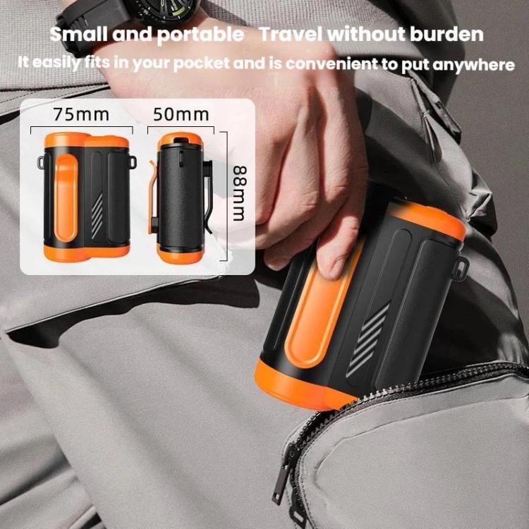 Ventilador colgante de alta velocidad, portátil, de mano, para exteriores, mini ventilador de escritorio USB.