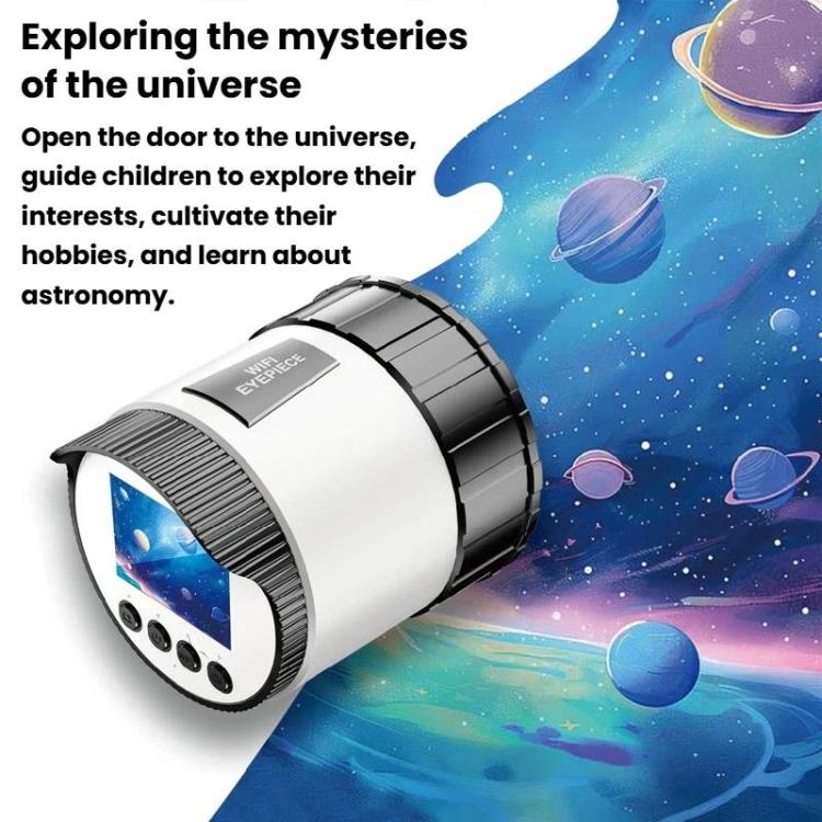 Ocular electrónico HD WiFi de 2 pulgadas para telescopios de gran apertura de 38 mm a 73 mm., V16