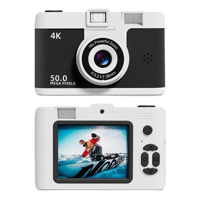 Cámara digital M16 de 2,4 pulgadas con WiFi, HD, mini cámara CCD con doble cámara frontal y trasera.