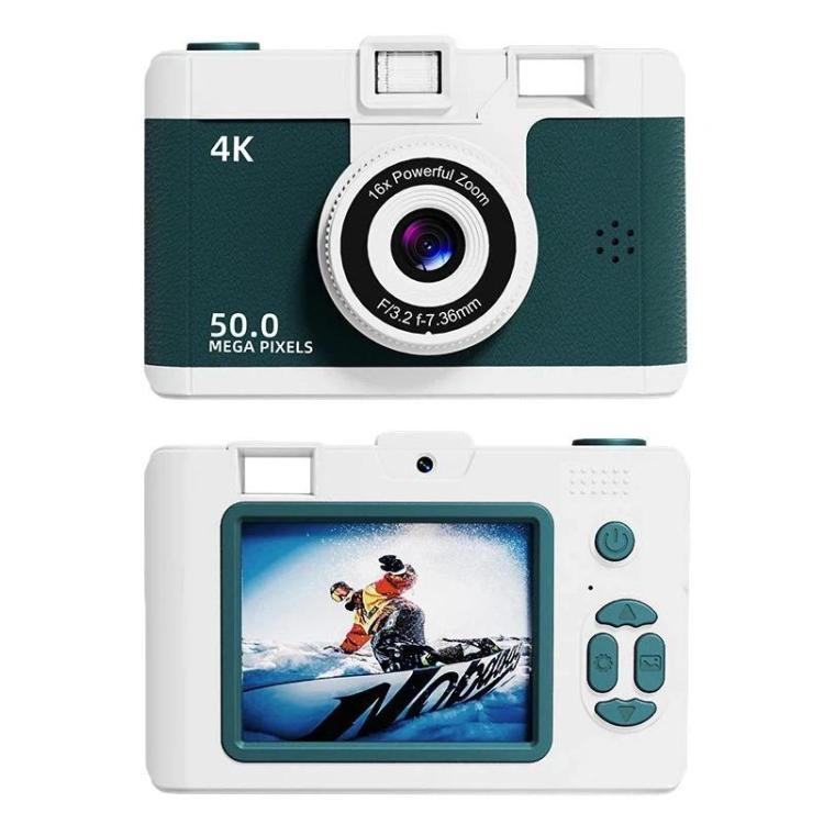 Cámara digital M16 de 2,4 pulgadas con WiFi, HD, mini cámara CCD con doble cámara frontal y trasera.