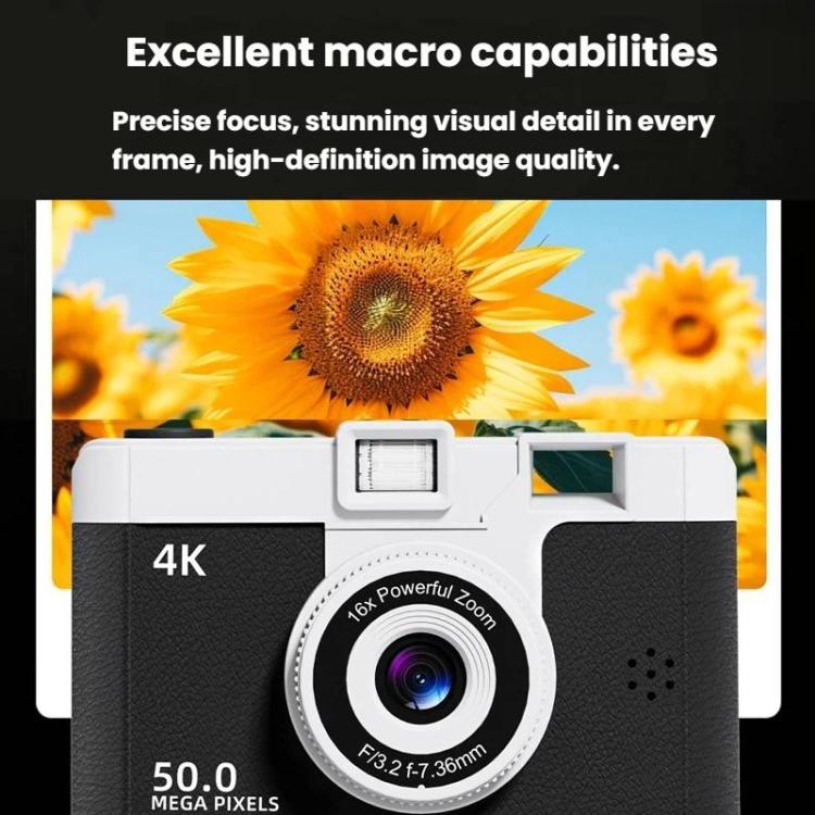 Cámara digital M16 de 2,4 pulgadas con WiFi, HD, mini cámara CCD con doble cámara frontal y trasera.