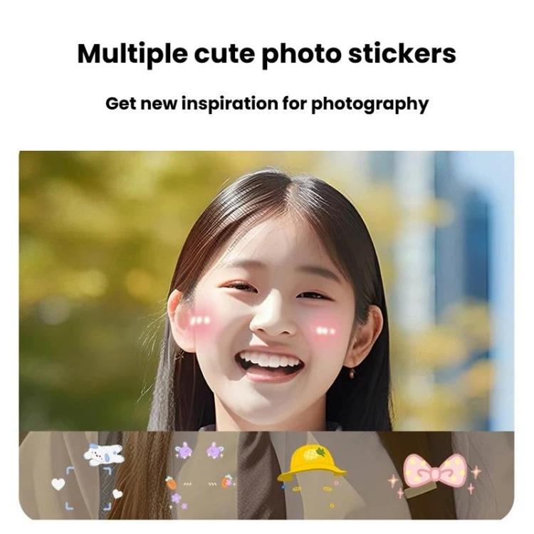 Cámara de impresión digital a color HD para niños CHUCHHAO S9 Cámara de impresión térmica instantánea