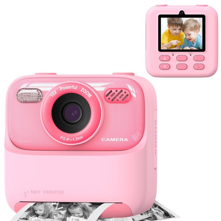 Cámara digital de impresión instantánea para niños P79, grabadora de vídeo con impresión térmica