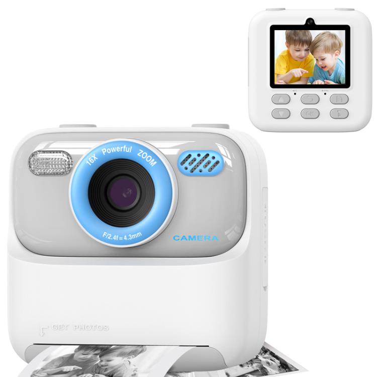 Cámara digital de impresión instantánea para niños P79, grabadora de vídeo con impresión térmica