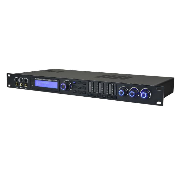 Procesador de efectos de audio vocal DSP KX500 con preamplificador y efectos, US Plug, EU Plug, UK Plug, AU Plug