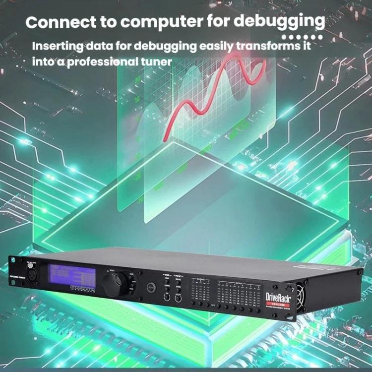 Procesador de audio digital 360, procesador de efectos para escenarios KTV, US Plug, EU Plug, UK Plug, AU Plug