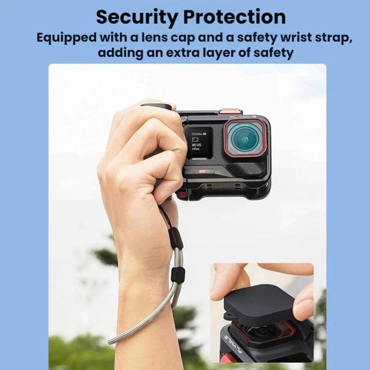 Kit de extensión de mango para jaula de cámara Flymile de 1/2" para Insta360 Ace Pro