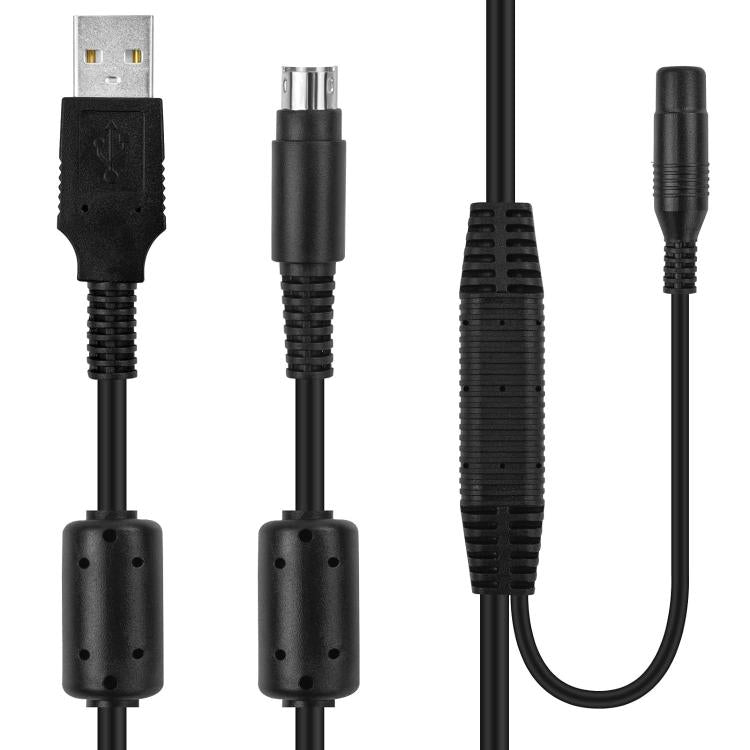 Cable de alimentación y datos 2 en 1 de repuesto para cámaras Logitech CC2900e, CC3500e y PTZ Pro.