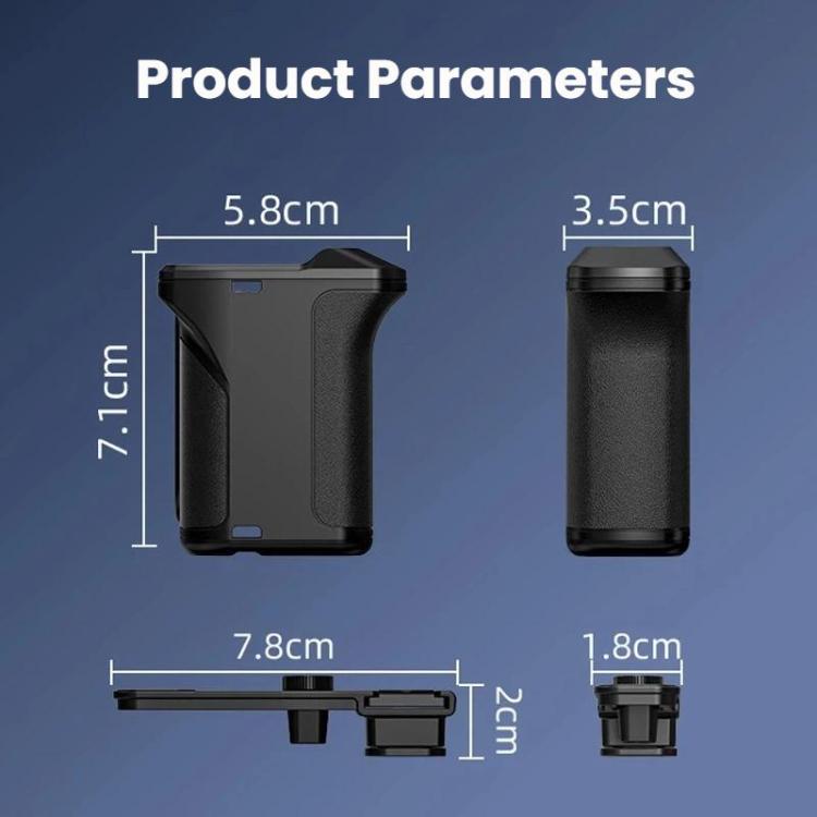 Accesorio para cámara deportiva de mano con base magnética de liberación rápida Flymile para DJI Osmo Action 6