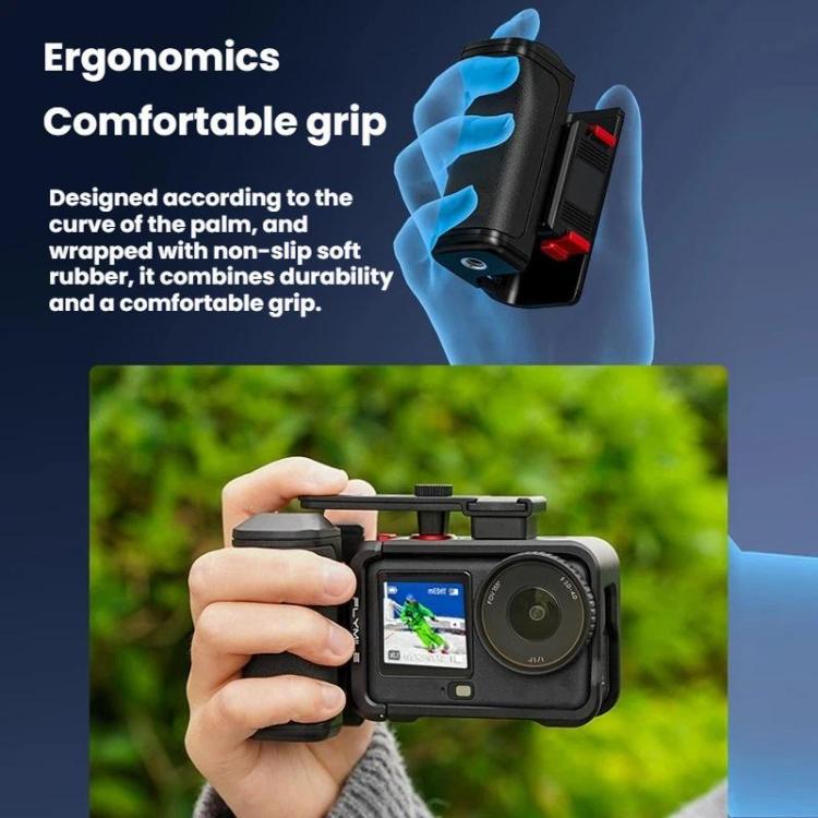 Accesorio para cámara deportiva de mano con base magnética de liberación rápida Flymile para DJI Osmo Action 6