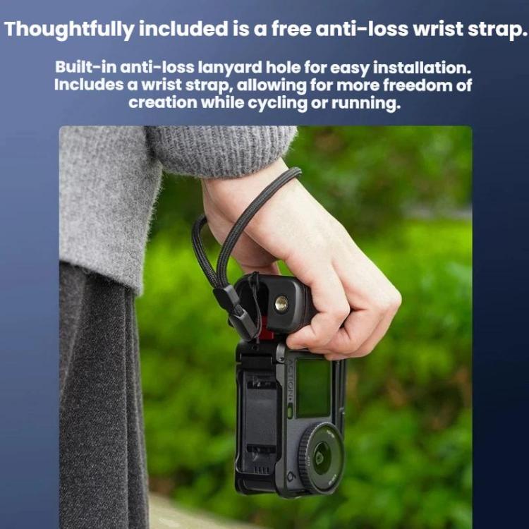 Accesorio para cámara deportiva de mano con base magnética de liberación rápida Flymile para DJI Osmo Action 6