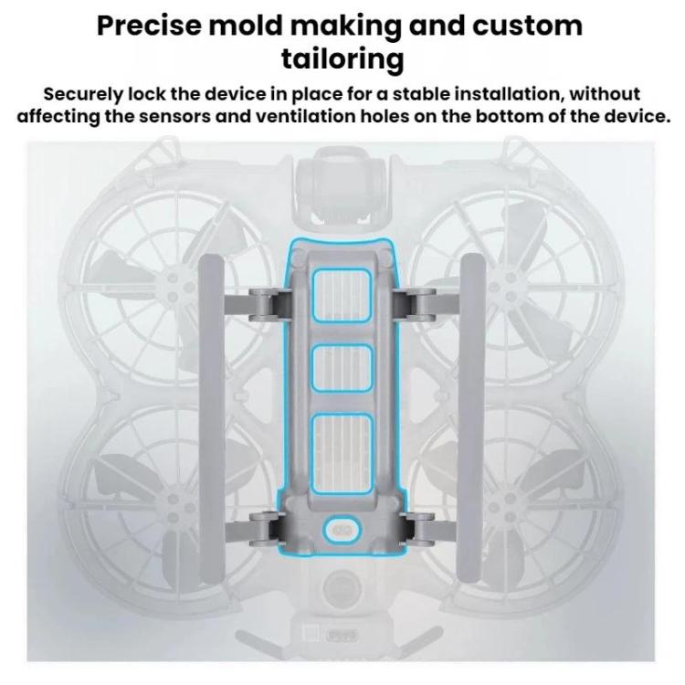 Tren de aterrizaje protector plegable con aumento de altura para el dron DJI Neo 2 BRDRC