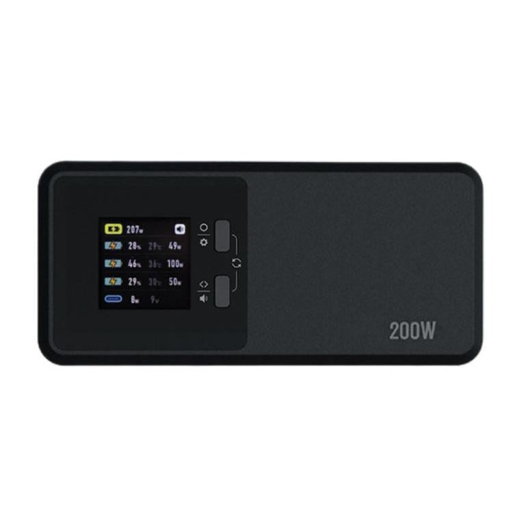 Cargador de 3 canales LKTOP UC342 de 200 W para DJI Air 3 / 3S, ideal para fotografía aérea., US Plug, EU Plug
