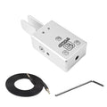 Manipulador automático inalámbrico portátil de doble paleta para código Morse de onda corta, Silver