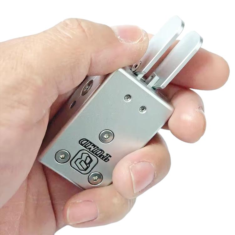Manipulador automático inalámbrico portátil de doble paleta para código Morse de onda corta, Silver