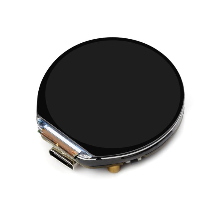 La placa de desarrollo de microcontrolador de alto rendimiento WAVESHARE RP2350 cuenta con una pantalla táctil redonda de 1,46 pulgadas., 32868