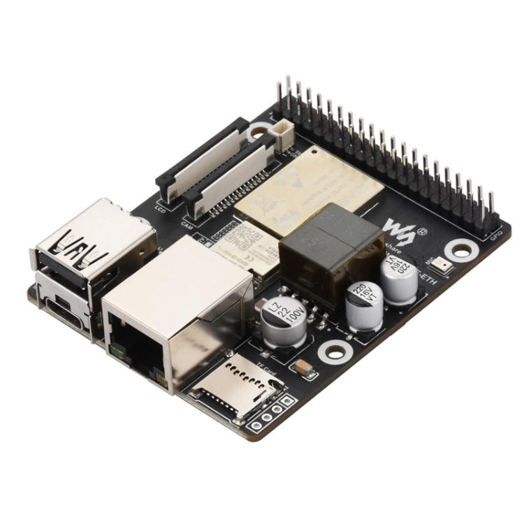 La placa de desarrollo WAVESHARE ESP32-P4-WIFI6-POE-ETH admite alimentación a través de Ethernet (PoE)., Basic Package
