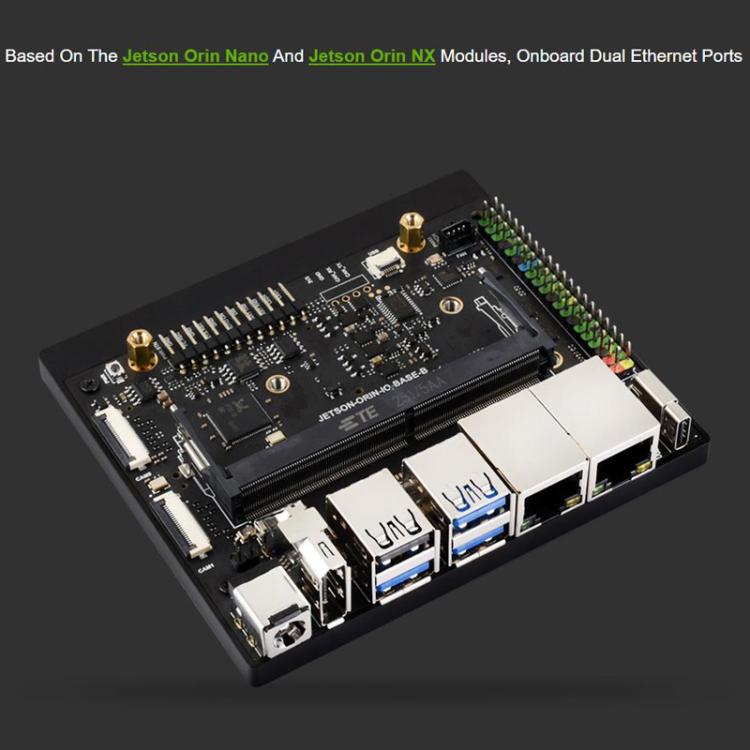 Para la placa base Ethernet dual Jetson Orin Nano / NX Super, 24359