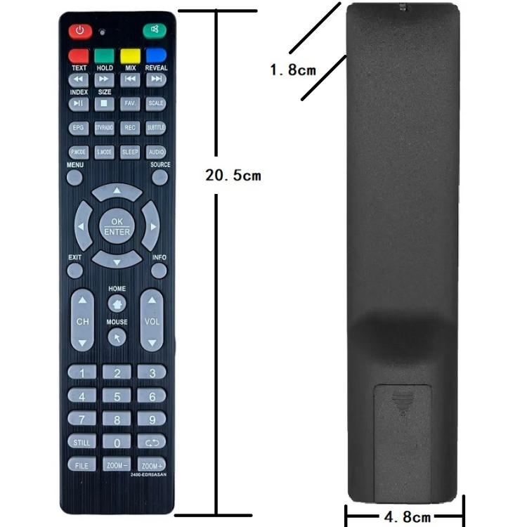 Control remoto para televisores ASANO 2400-ED00ASAN