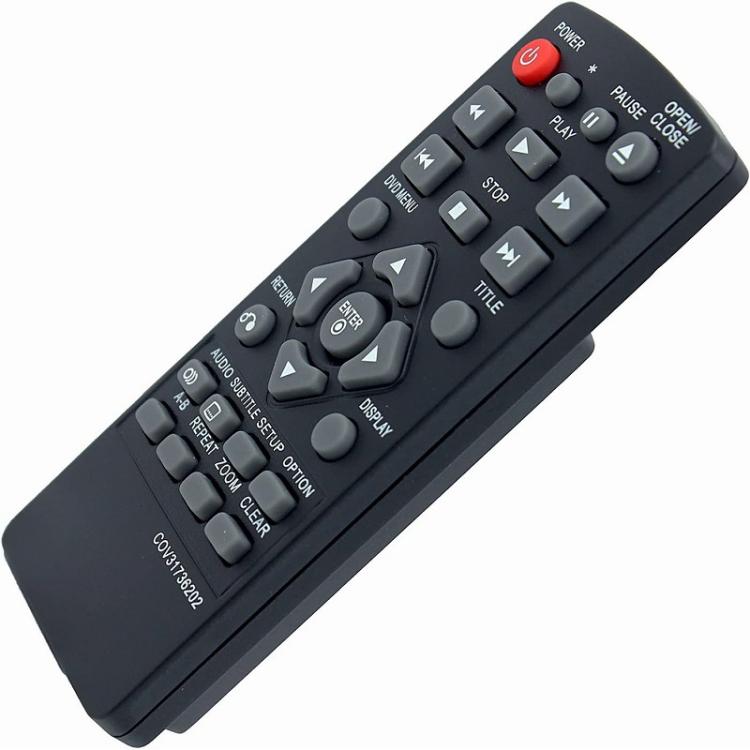 Mando a distancia COV31736202 para reproductores de DVD LG DP132 / DP132NU / DP132H