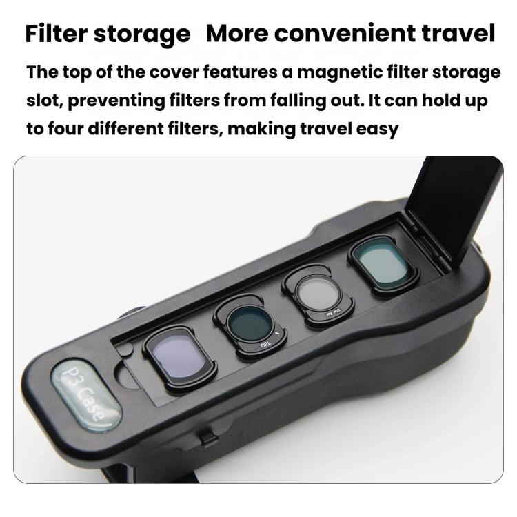 Funda protectora magnética con tapa para DJI Osmo Pocket 3