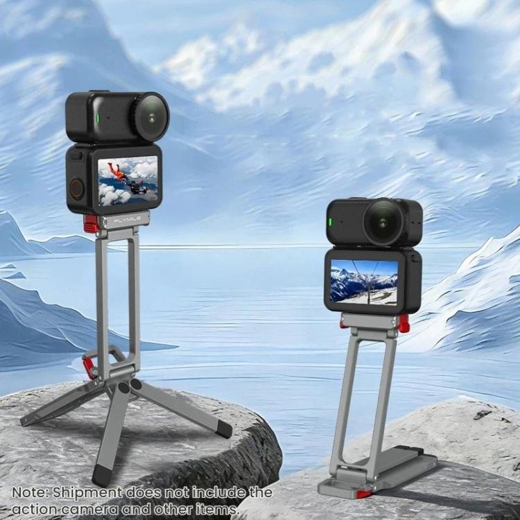 Soporte magnético de liberación rápida para trípode y clip con mosquetón Flymile para DJI Osmo Action 6 / Nano, AC6035