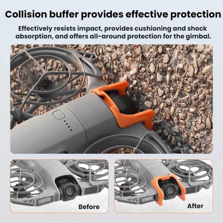 Protector de lente BRDRC para dron DJI Neo 2, parachoques anticolisión