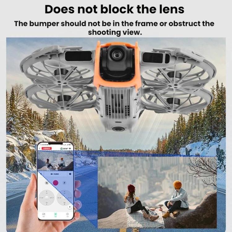 Protector de lente BRDRC para dron DJI Neo 2, parachoques anticolisión