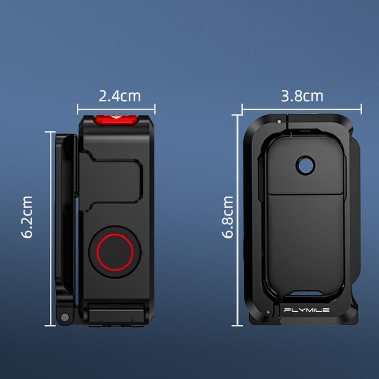 Soporte de expansión magnético Flymile para DJI Osmo Nano, marco protector de jaula metálica, ON014