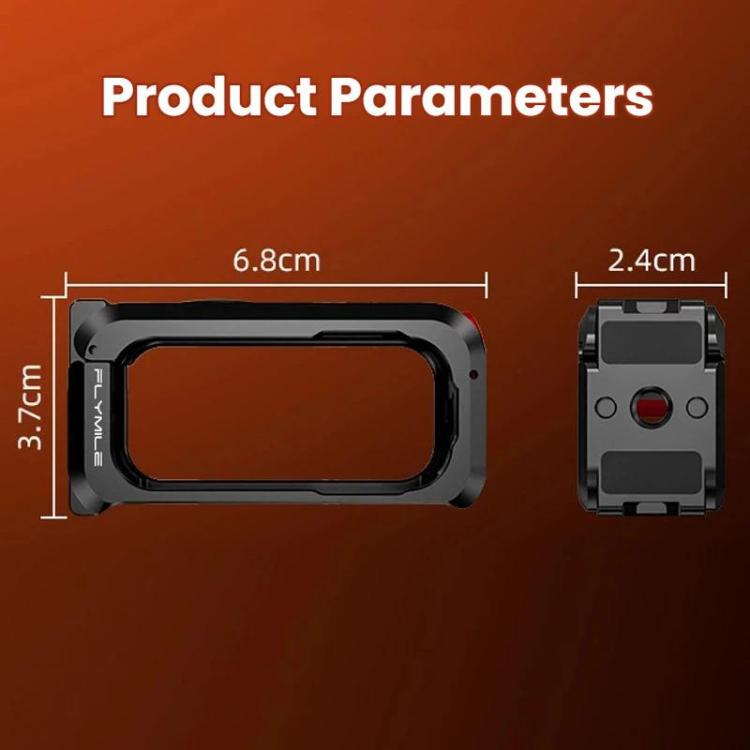 Marco de extensión de la carcasa protectora metálica Flymile para DJI Osmo Nano, ON015