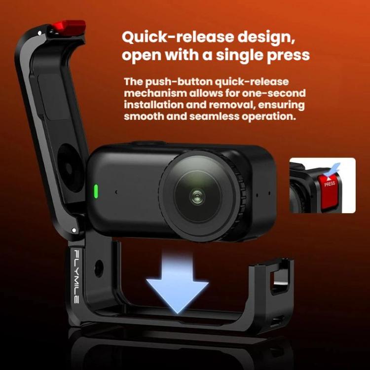 Marco de extensión de la carcasa protectora metálica Flymile para DJI Osmo Nano, ON015