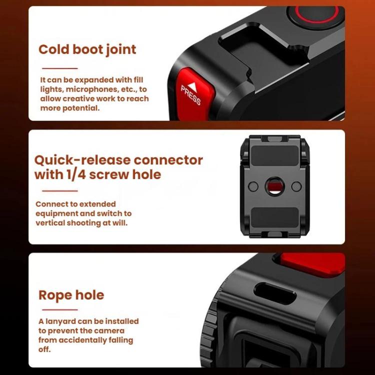 Marco de extensión de la carcasa protectora metálica Flymile para DJI Osmo Nano, ON015