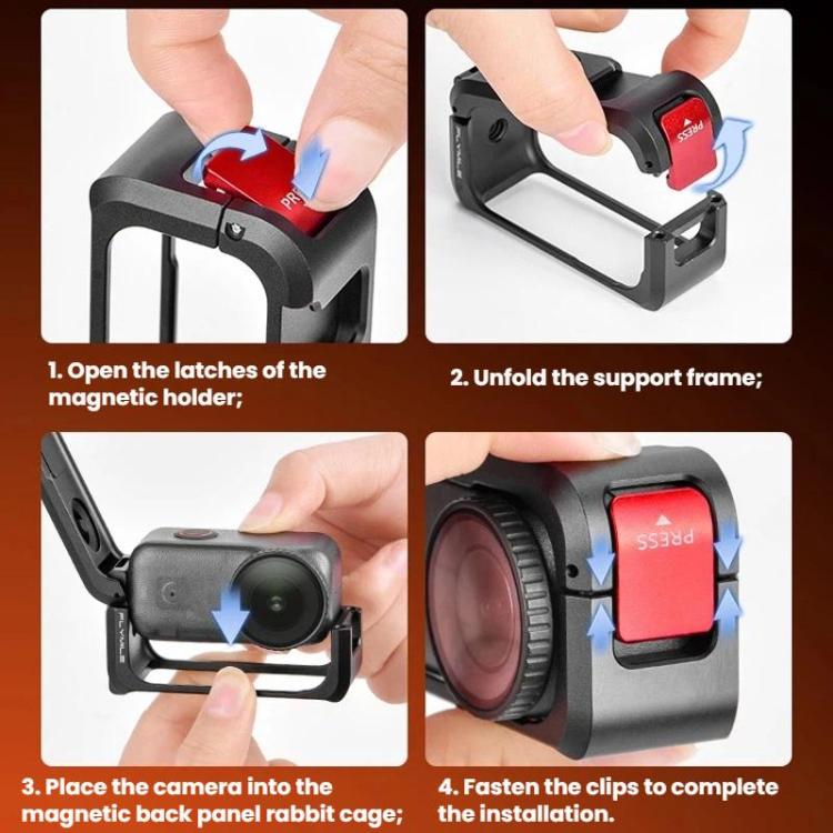 Marco de extensión de la carcasa protectora metálica Flymile para DJI Osmo Nano, ON015
