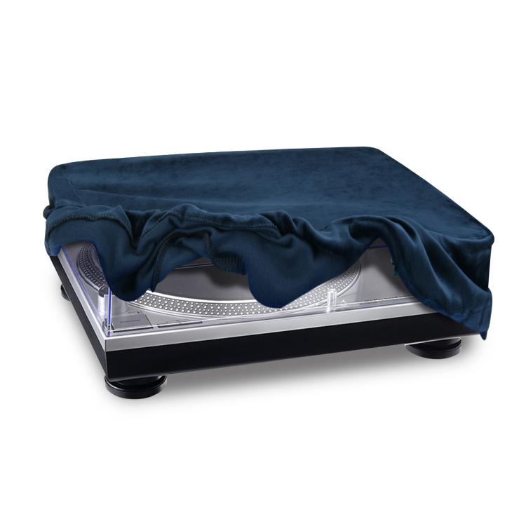 Funda protectora de tela suave de pelo corto para tocadiscos Audio-Technica AT-LP120XUSB, AT-LP120XUSB  Black, AT-LP120XUSB Blue