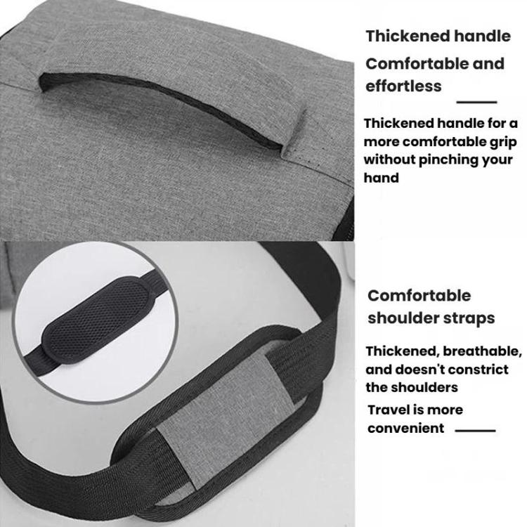 Bolso de hombro para cámara DSLR y bolso para cámara sin espejo, Small Gray, Small Black, Large Gray, Large Black