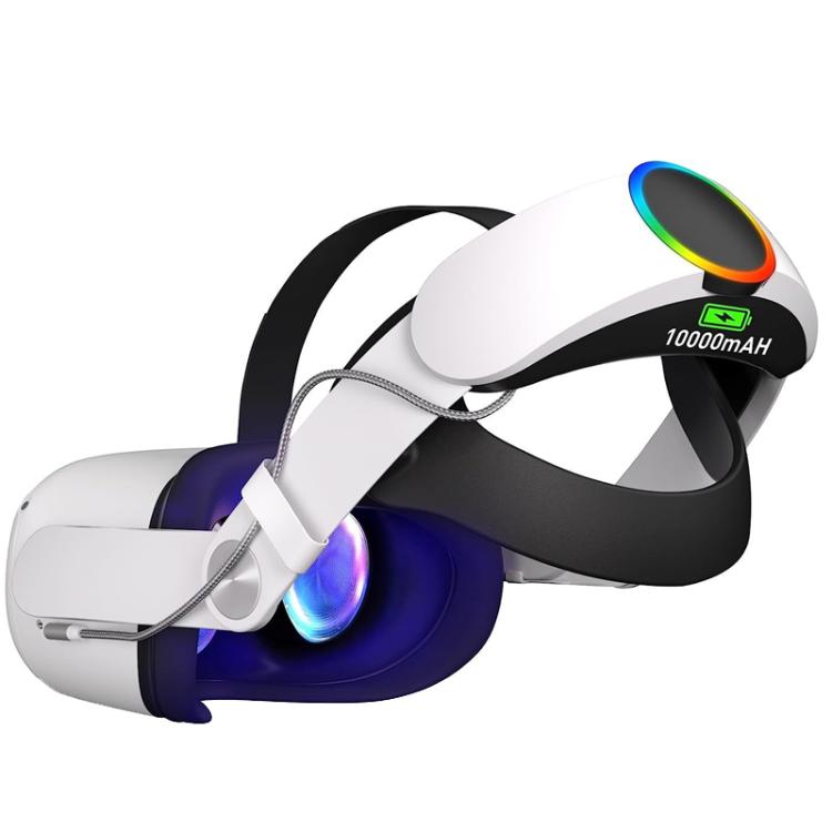 Batería de 10000 mAh con diadema ajustable de repuesto y accesorios para juegos de realidad virtual., For Meta Quest 3 / 3S Q8L-3, For Meta Quest 2 Q8L, For Meta Quest 2 Q8, For Meta Quest 3 / 3S Q8-3