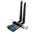 Adaptador de red inalámbrica Gigabit PCIe 2 en 1 para escritorio VegGieg, AX1800 PCI-E to WIFI 6 + Bluetooth 5.2/5dB