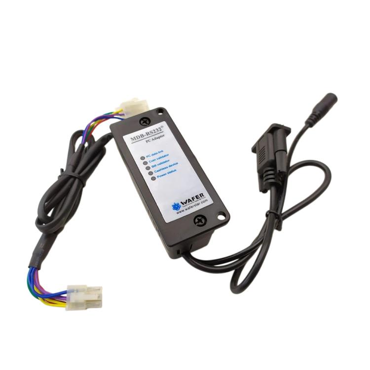 Adaptador MDB-RS232 de 5 luces para convertir los datos del aceptador de billetes MDB a RS232 de PC., 5 Light DB9 Interface