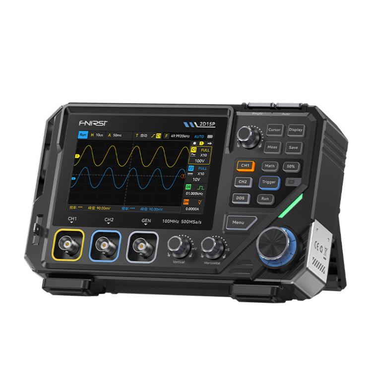 Osciloscopio digital FNIRSI 3 en 1, multímetro y generador de señales de 4,5 V., 2D15P